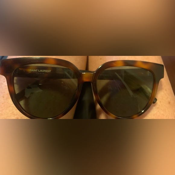 Saint Laurent Tortoise Shell Sunglasses. 55-16-145. SL M28/F - Picture 4 of 11